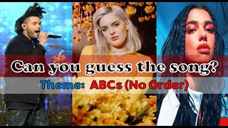 [TRIVIA] Guess the Song - ABCs (No Order) Edition