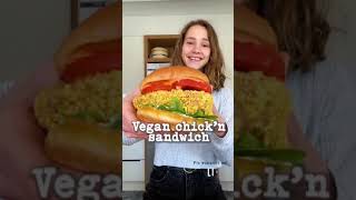 Vegan Chicken Sandwich #LIKE #SUBSCRIBE