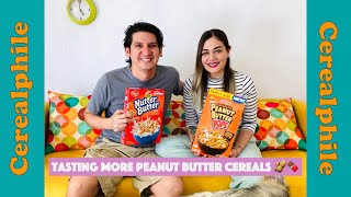 #Cerealphile tasting more Peanut Butter Cereals!! with Chozo - Nutter Butter and Corn Pops #cereal