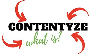 What is Contentyze