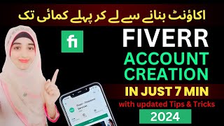 How to create account on fiverr | fiverr pe account kaise banaye mobile se | fiverr account create