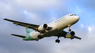 Cyprus Airways Airbus A320-214 at Tampere Pirkkala.