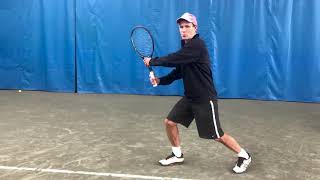 Coach Ed Weiss UNIT TURN FOREHAND & BACKHAND