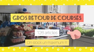 Maxi Retour de courses 🛒# 234,42€ 💳 # On stock au maximum !!! # Plus d'huile dans les magasins ?!!