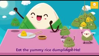 【🎵 Music】Dragon Boat Festival Song 端午节之歌 | Rice Dumpling 粽子 | Simple & Easy English