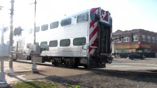 8/19/2024 Railfanning Downtown Wheaton (The Complete Metra Evening Rush Hour)