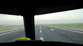 takeoff in the cockpit A321