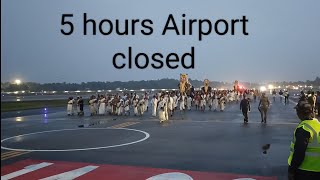 Trivandrum airport closed 5 hours | Thiru Arattu Procession of Sree Padmanabha Swamy Temple