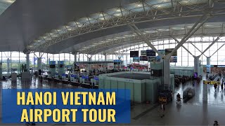 Hanoi Vietnam Nội Bài International Airport (HAN) Terminal Walk September 2023