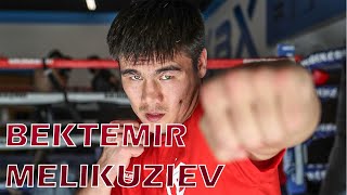 BEKTEMIR MELIKUZIEV WORK ON HIS BOXING TRAINING FOR SERGEY KOVALEV ENCOUNTER