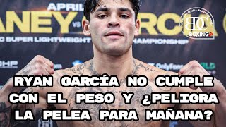 ¡UNA VEZ MÁS RYAN GARCÍA DECEPCIONA AL MUNDO DEL BOXEO! ¿HABRÁ PELEA MAÑANA? HANEY RESPONDE