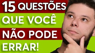 Questões comentadas CPA-10, CPA-20 e CEA ANBIMA 2024 🔥 15 questões que você NÃO PODE errar 🚨