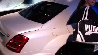 2013 Matte White Mercedes S550 4matic in Montreal  720p