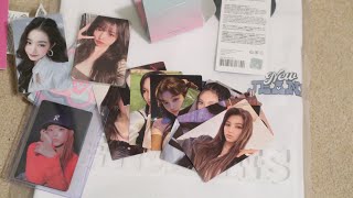 NEWJEANS X LINE FRIENDS TEE, + IVE WONYOUNG PHOTOCARDS UNBOXING/REVIEW