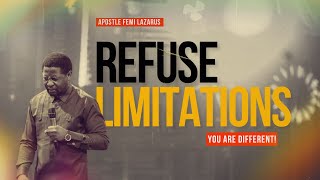 Refuse Limitation || Apostle Femi Lazarus #gospel #God #motivation #prayerlife