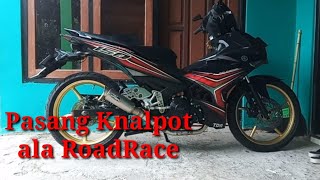 Mx king langsung ganteng pake knalpot ala RoadRace