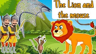 THe Lion and the mouse story 😹|bedtime stories|English fairy tales|stories in English