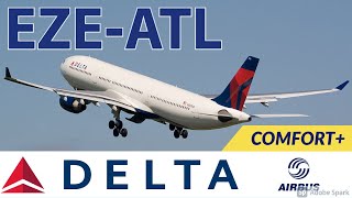 FLIGHT REPORT | Buenos Aires to Atlanta | Delta Air Lines COMFORT+ Airbus A330-300 | FlyWithMe!