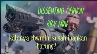 RBWMINI SUSAH INAPKAN BURUNG WALET?