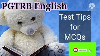 PGTRB English Test Tips for MCQs