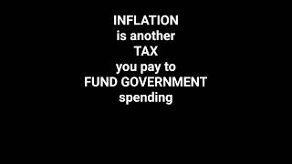 #inflation 💸 is #tax 🏛