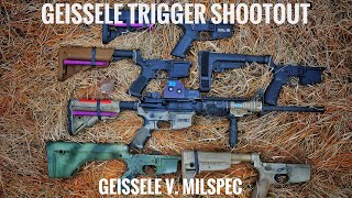 Geissele Trigger Shootout - SSP, SD-C, SSA, SSA-E, S3G | Geissele v. Milspec