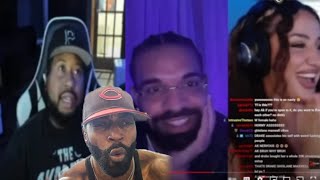 DJ AKADEMIKS TRIES TO DEFEND DRAKE BEING ON THE LIVE STREAM WIITH SNOH