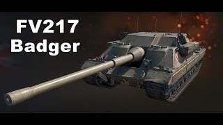 FV217 Badger-11 282 урона, вот это бабаха!