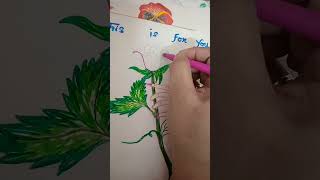 beautiful rose🌹painting 🎨#viral #youtubeshorts #drawing #shorts #painting