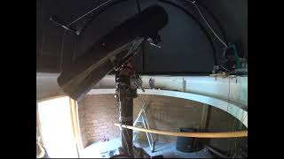 New telescope on the mount