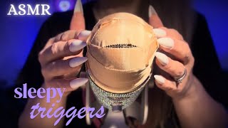 ASMR sleepy triggers for deep relaxation (no talking), scratching, tapping, silicon & paper sounds