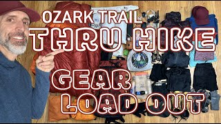 Ozark Trail Thru Hike Gear Load Out