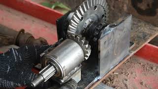 homemade sickle bar mower 2.2, Make my own  angle  gearbox