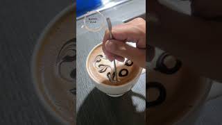 Easy latte art ❤️