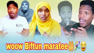 Biftuun maratee abrahim ega mana dhabdee 🤣🤣🤲🎉