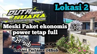 Hajatan Sound Paket hemat Versi Duta Suara Audio Dampit