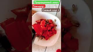 ПОЛЕЗНЫЙ ВИТАМИННЫЙ САЛАТ из пророщенного маша 🥬