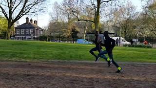 ABEL KIRUI - Training Sprint Finish | London Marathon 2018