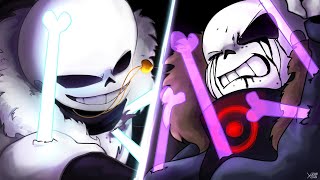 Devil Sans Vs Kall Sans - Undertale RP: The Born Souls [PART: 2]