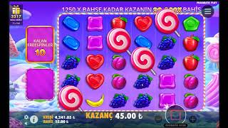 SWEET BONANZA 1000 | YENİ SLOT OYUN 3 KERE FARMDAN REKORA OYNADIK !!!!