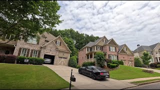 Relaxing Drive Through American Neighborhood 4k