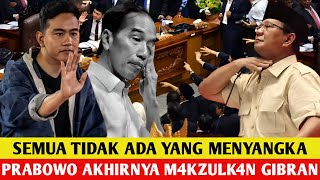 Geger.! Jokowi Menangis Melihat Ini, Prabowo Nekat M4kzulk4n Gibran Karena Ini