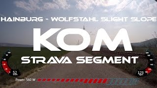 TAKING KOM on STRAVA Segment