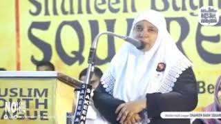 SISTER FATHIMA MUZAFFAR ON CAA "MR MODIJI , PROVE  YOU ARE AN INDIAN" 🌷🌷🌷