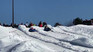 Snow tubing in Georgia