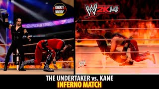 The Undertaker vs Kane | Inferno Match | WWE 2K14 Gameplay