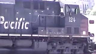 SP Locomotive  Visits Waukegan Union Pacific Yard 2008