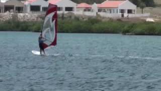 Windsurfing in Curacao