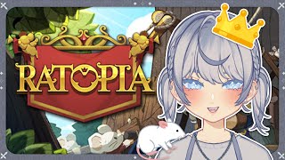 🔴 RATS ASSEMBLE this is my new fave game ever【ratopia】