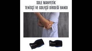 Sole Manyetik Tenisçi Ve Golfçü Dirseği Bandı